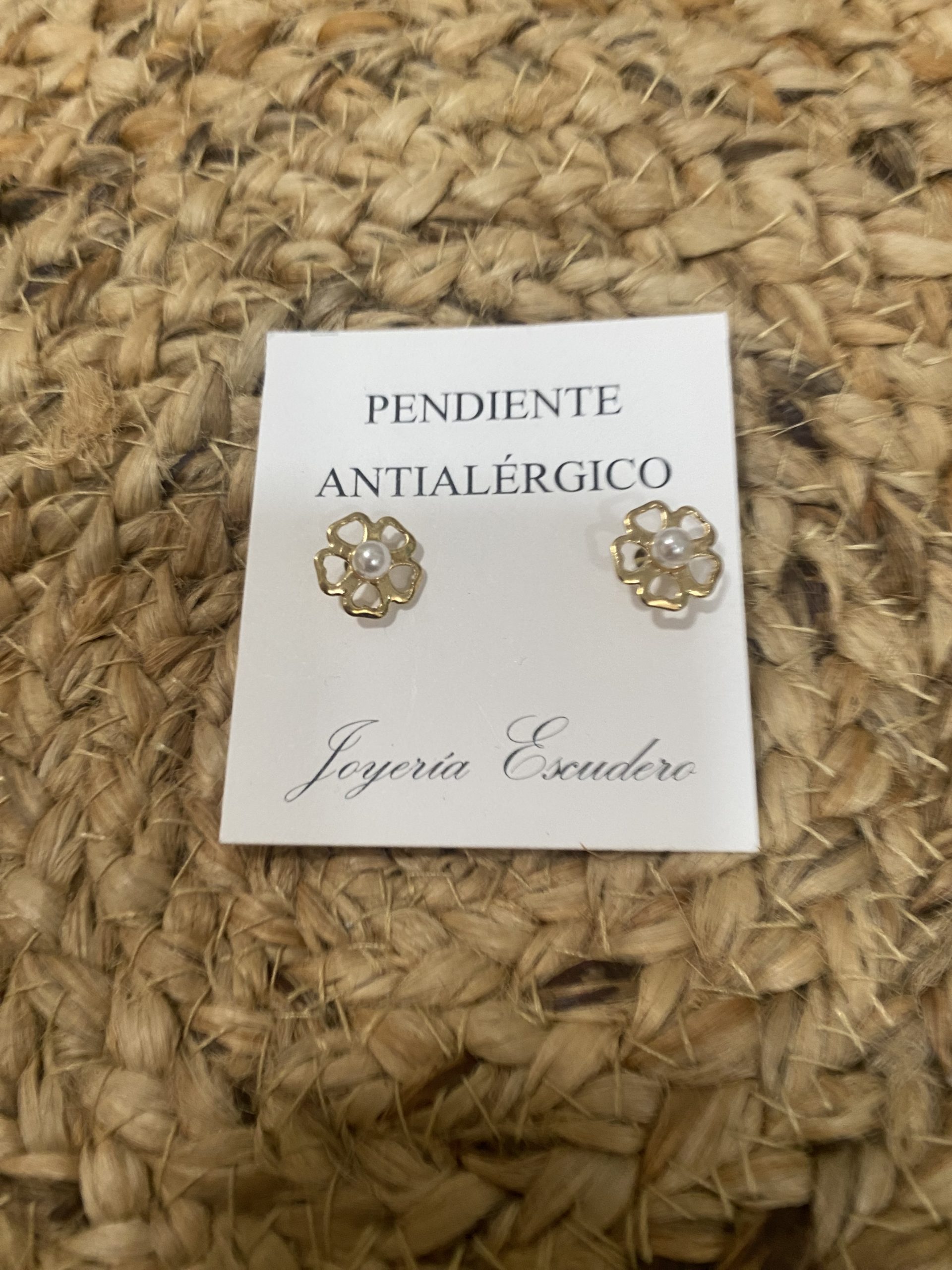 Pendientes antialérgico (hipoalergénico) - Imagen 2