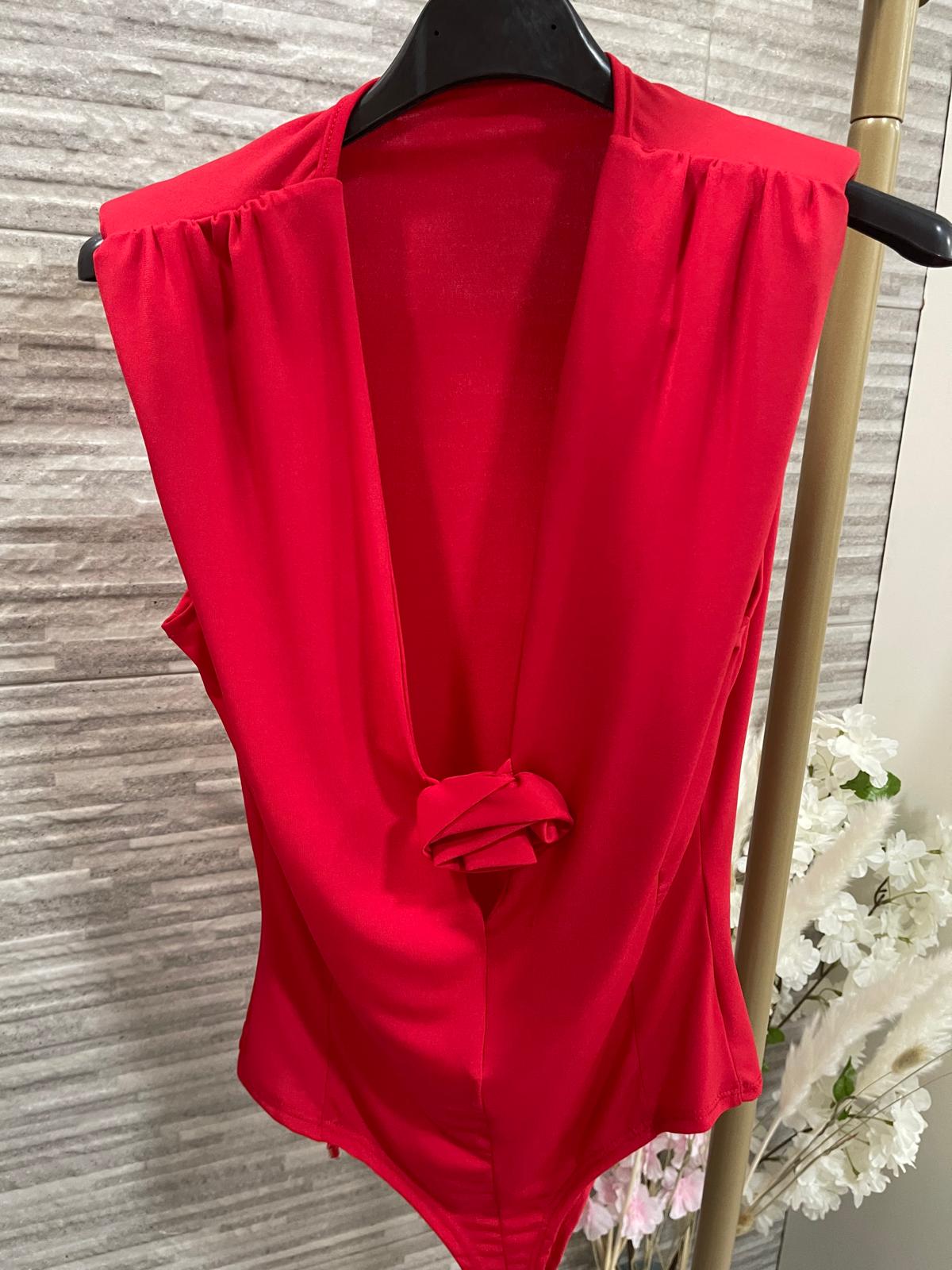 Body sin mangas con escote en V profundo - Imagen 6