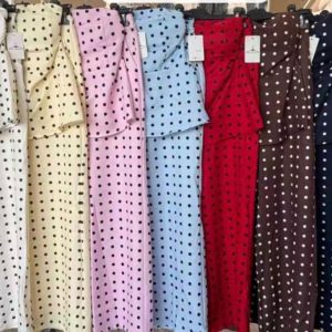 Conjunto de dos piezas virales de lunares