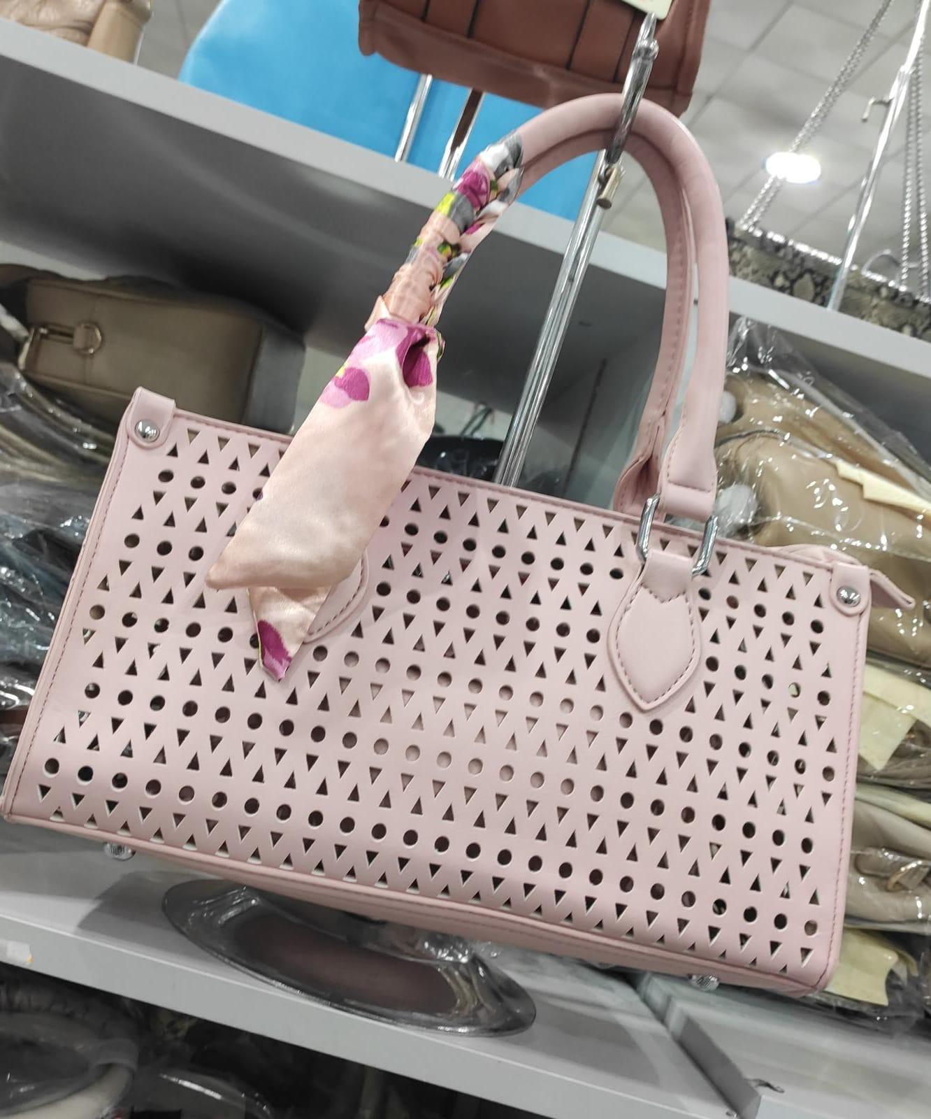 Bolso tote troquelado