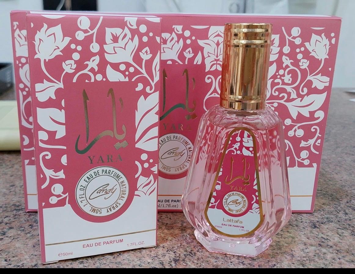 Perfume árabe Yara Candy de la marca Lattafa