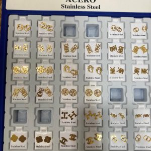 Pendiente acero inoxidable