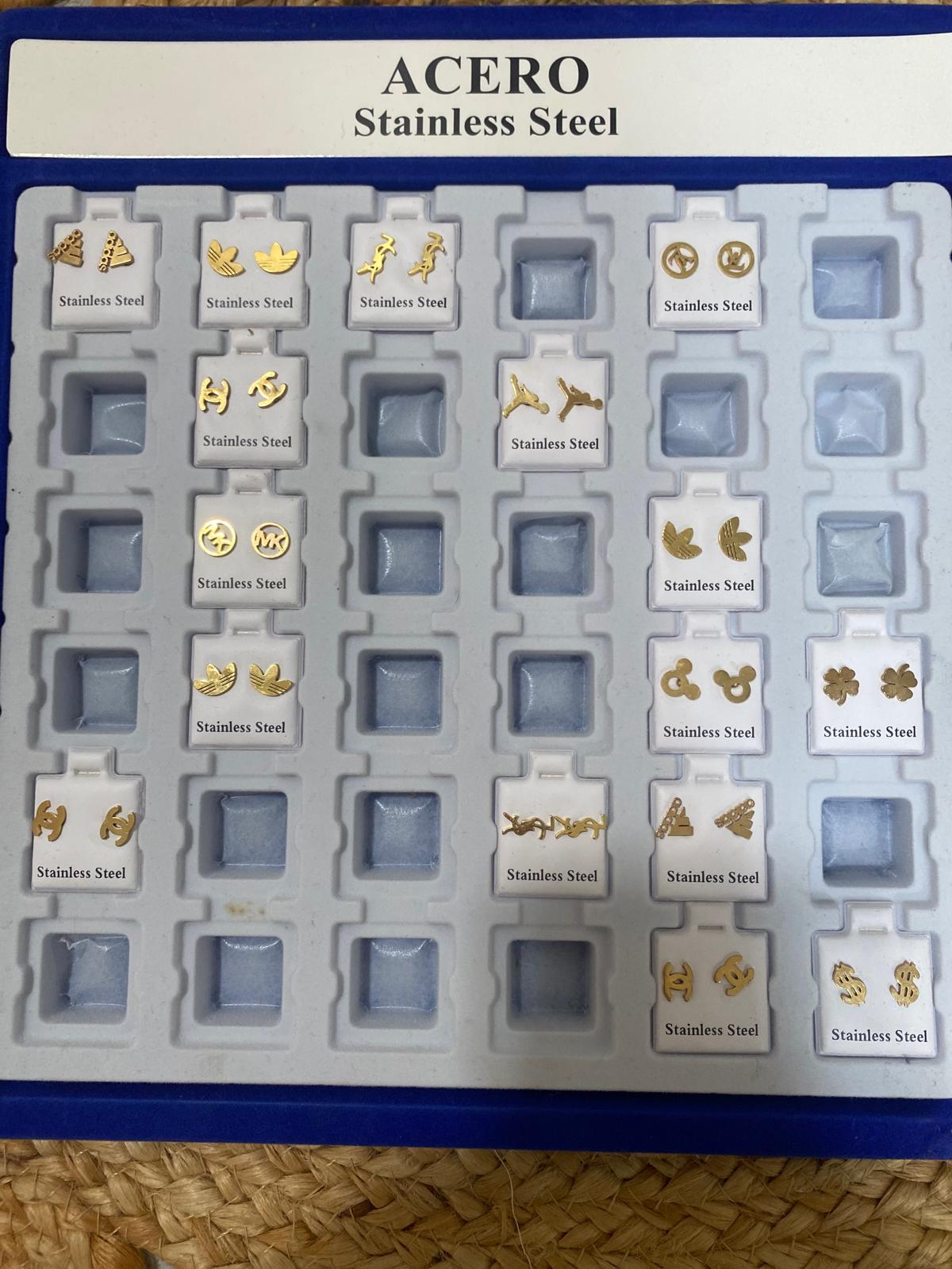 Pendiente acero inoxidable - Imagen 2