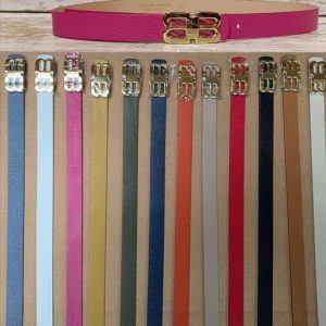 Cinturón mujer de piel fina