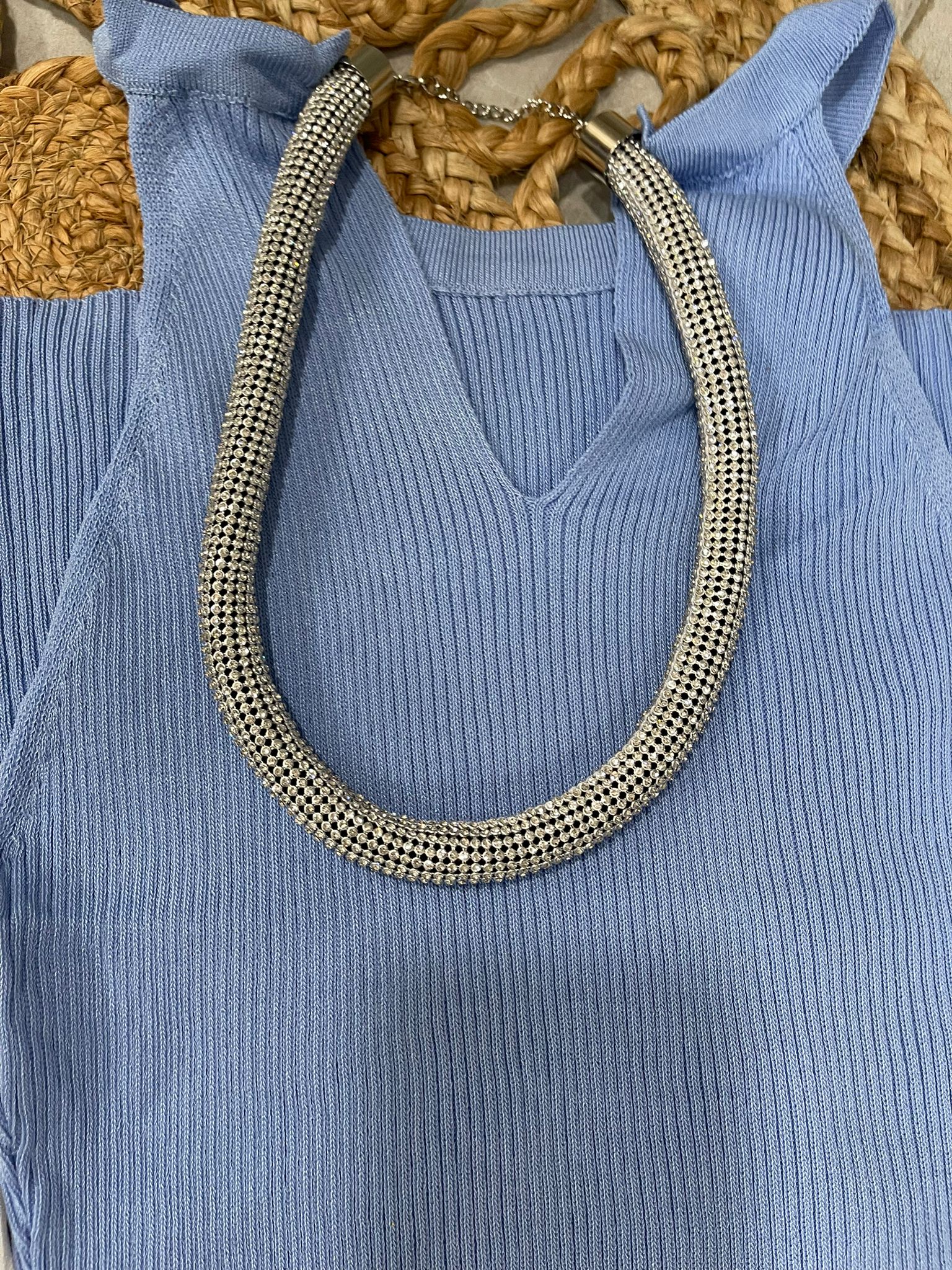 Vestido de punto de canalé - Imagen 4