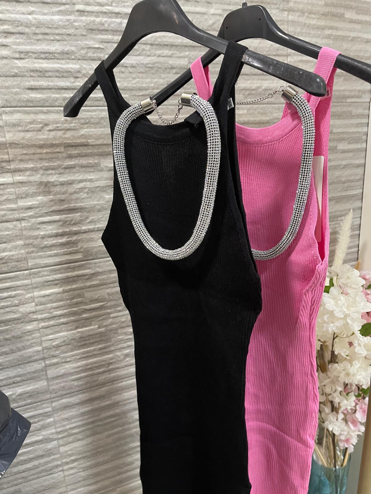 Vestido de punto de canalé - Imagen 9