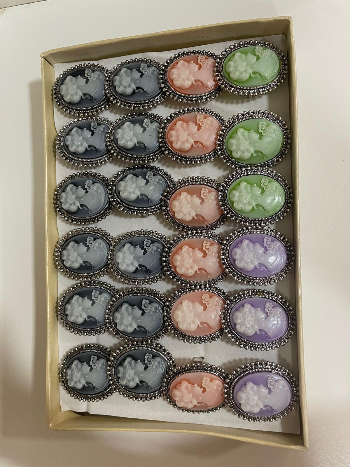 Anillos ajustables de estilo vintage