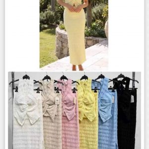 Vestido midi talla única