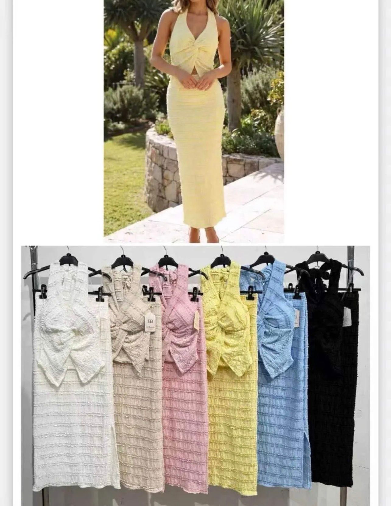 Vestido midi talla Ășnica