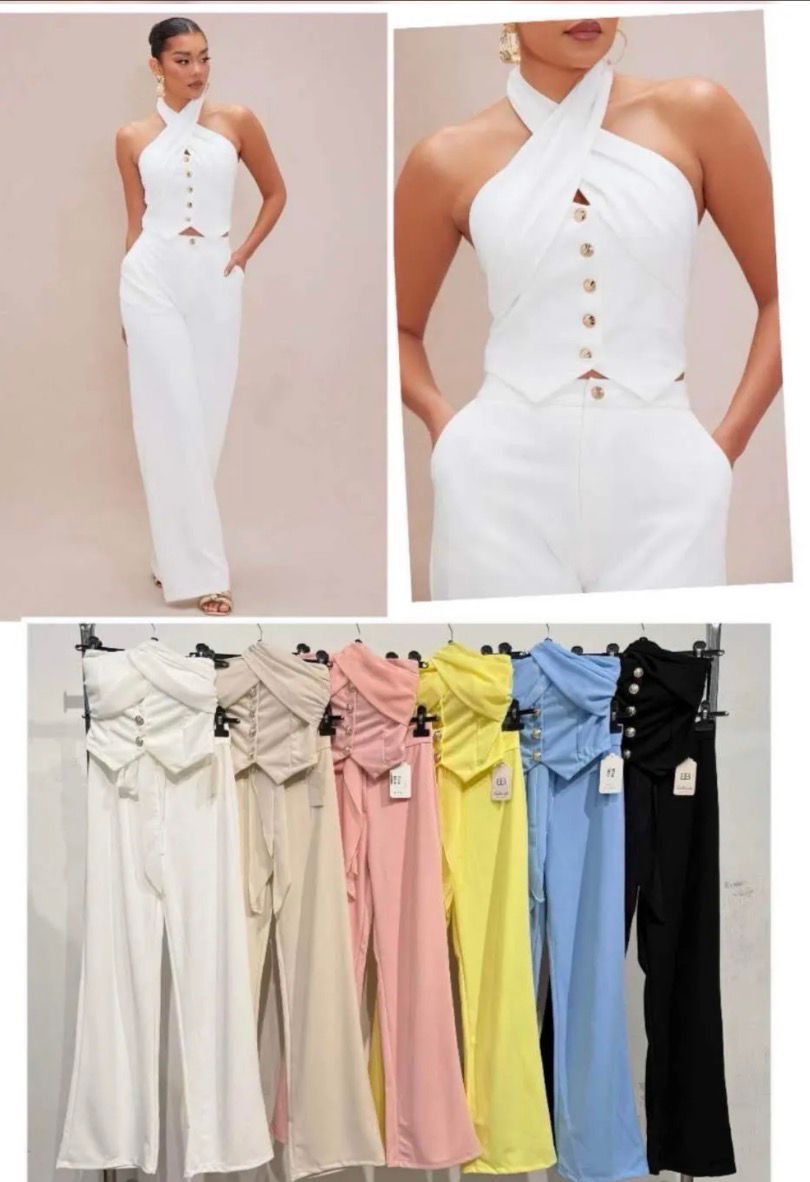 Conjunto dos piezas talla Ășnica