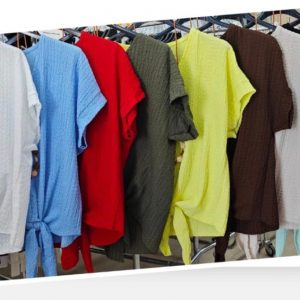 Blusa con collar talla única