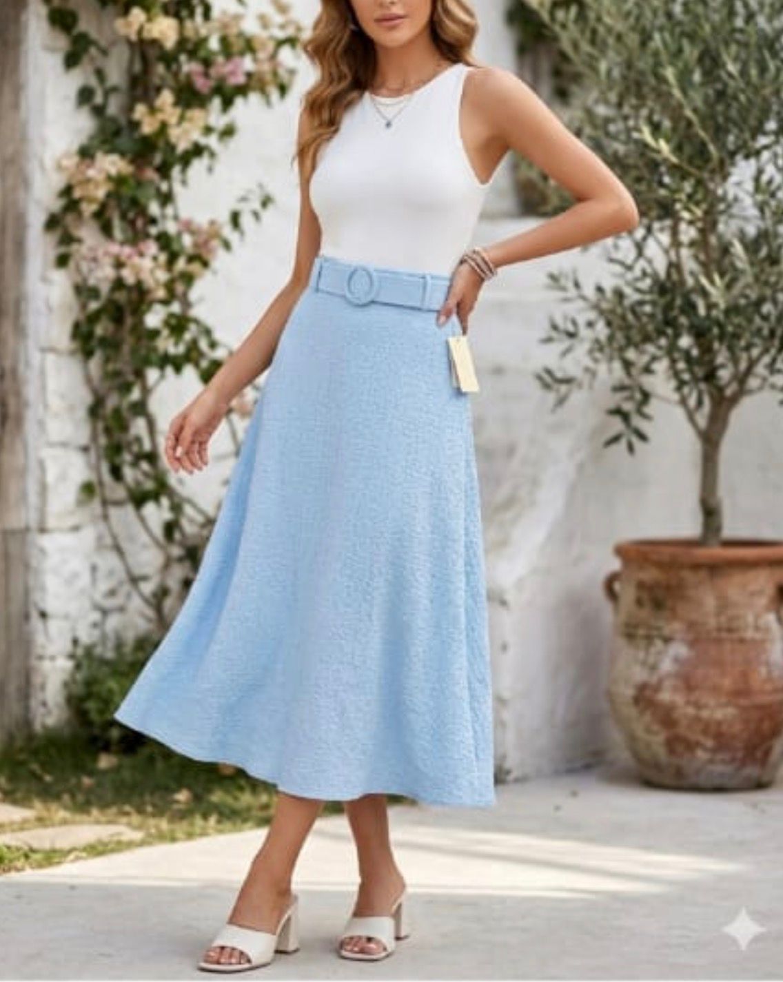 Falda larga talla Ășnica - Imagen 4