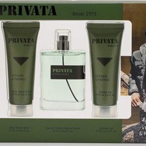 Set de Regalo Privata Vetiver & Pachulí para hombre.