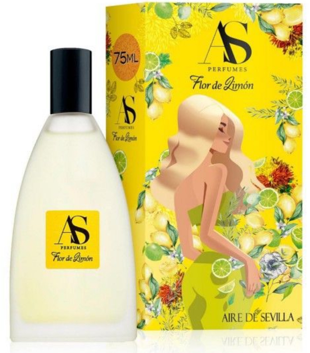 Perfume Flor de Limón de la línea Aire de Sevilla