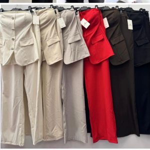 Conjunto de dos piezas estilo sastre talla única