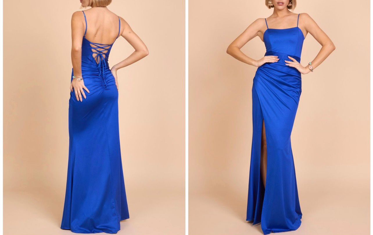 Vestido largo talla Ășnica - Imagen 2