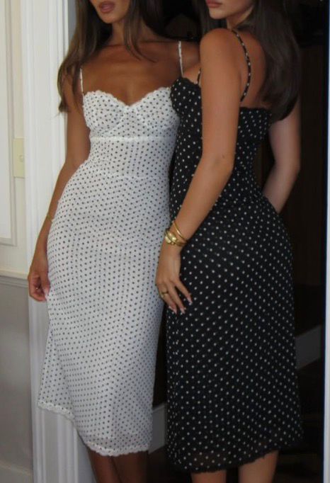 Vestido largo lunares talla Ășnica - Imagen 2