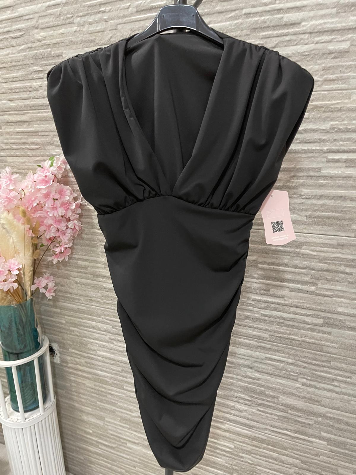 Vestido escote en V talla única