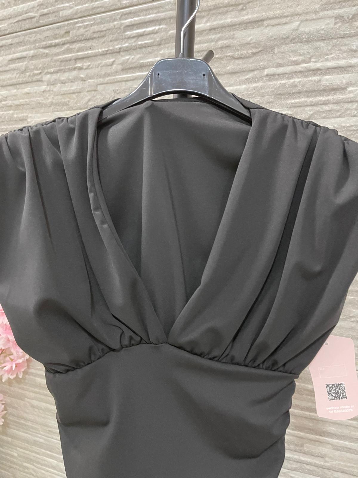 Vestido escote en V talla única - Imagen 2